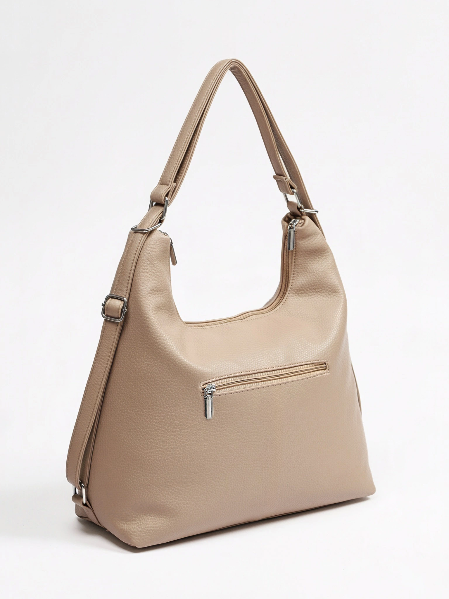 Сумка-шоппер  с декоративным пуллером со стразами в ассортименте